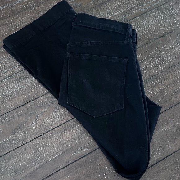 NWOT Veronica Beard - CARSON High Rise Ankle Flare in Onyx | Size 30 - Picture 6 of 8